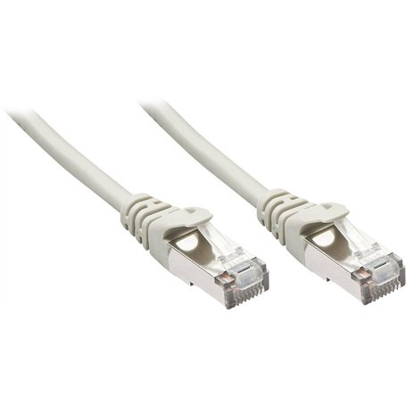 Lindy 48338 câble de réseau 3 m Cat5e F/UTP (FTP) Gris - Câbles de réseau (3 m, Cat5e, F/UTP (FTP), RJ-45, RJ-45, Gris)
