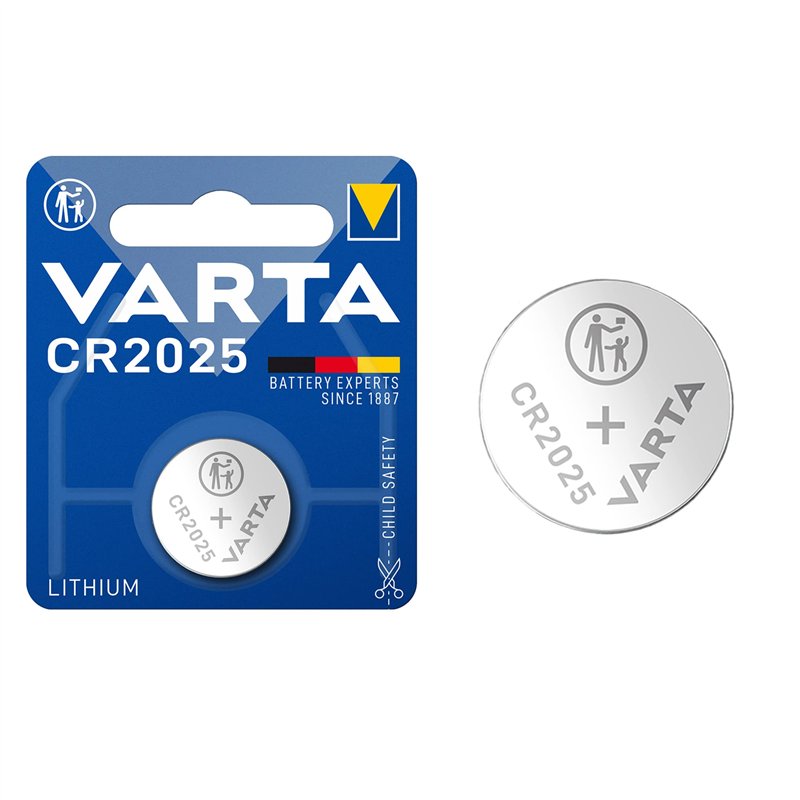 Varta 48058 CR2025 (6025) - piles bouton lithium 3 V
