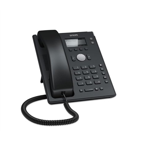 Snom D120 Téléphone IP, téléphone de bureau SIP, 2 identités SIP, PoE, affichage graphique avec rétro-éclairage, 360 ° -Benachri