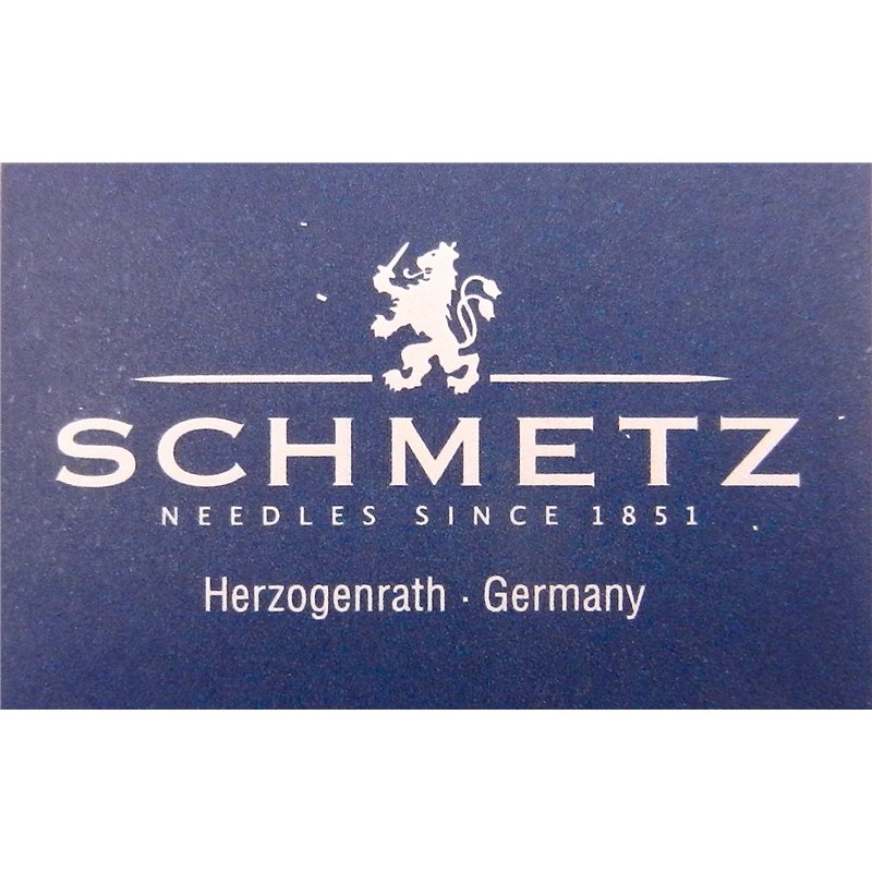 Image secondaire de SCHMETZ Lot de 10 aiguilles pour machine à coudre, système 130/705, pour le cuir et le Jean