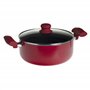 Faitout induction - 28 cm - Aluminium - Rouge