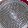 Faitout induction - 28 cm - Aluminium - Rouge
