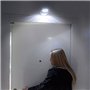 SHOP-STORY - Lampe LED Sans Fil Avec Détecteur De Mouvement Pivotant à 360° Intérieur Extérieur