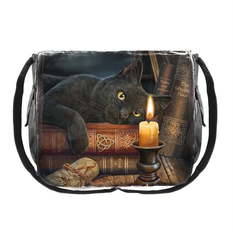 Nemesis Now Witching Hour Lisa Parker Sac à bandoulière Marron PU et toile