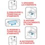 Toner OKI 44315307 pour C610 C610N C610dn 610 - Cyan - 6.000 Pages - Régénéré Made in Italy