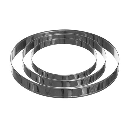 5five - 3 cercles inox 20 24 28cm