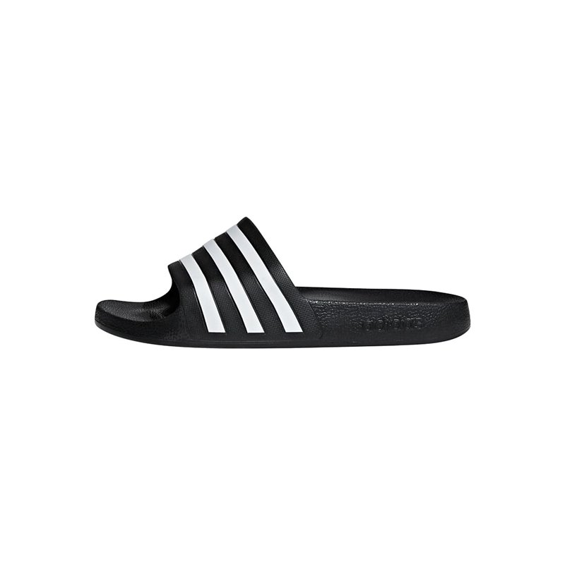 adidas Mixte Adilette Aqua Slides, Core Black / Cloud White / Core Black, 39 EU