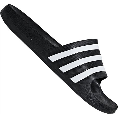 adidas Mixte Adilette Aqua Slides, Core Black / Cloud White / Core Black, 37 EU