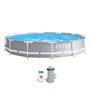 Intex - 26712NP - Kit Piscinette Prism Frame Ronde Tubulaire (Ø)3,66 X (H)0,76M