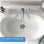 GROHE Robinet lavabo de salle de bains Essence, mitigeur monocommande sans tirette de vidage, vidage clic clac inclus, installat