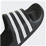 adidas Mixte Adilette Aqua Slides, Core Black / Cloud White / Core Black, 43 EU