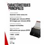 Canon imageFORMULA DR-C225 II Scanner, numérisation Recto Verso, USB, pour la Maison et Le Bureau, 25 Pages/Min, Reconnaissance