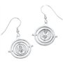 Harry Potter Zeitumkehrer (Time Turner) Femme Boucles d'oreilles couleur argent Argent Sterling