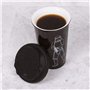 Original Stormtrooper - Mug en Céramique avec Couvercle en Silicone (Noir)