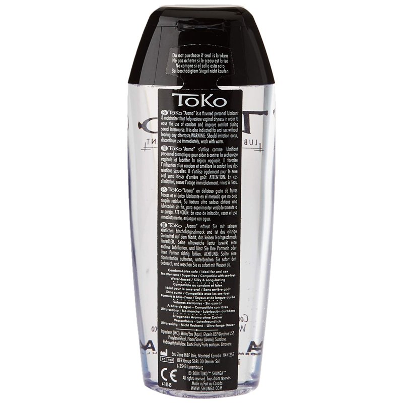 Image secondaire de SHUNGA Lubrifiant Toko Aroma Eau de Coco 165 ml