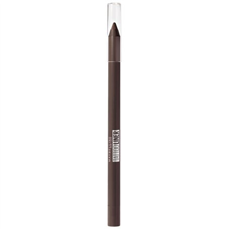 Maybelline New York - Crayon Gel Yeux Effet Tatouage - Waterproof & Tenue 36h - Tattoo Liner - Teinte : Bold Brown