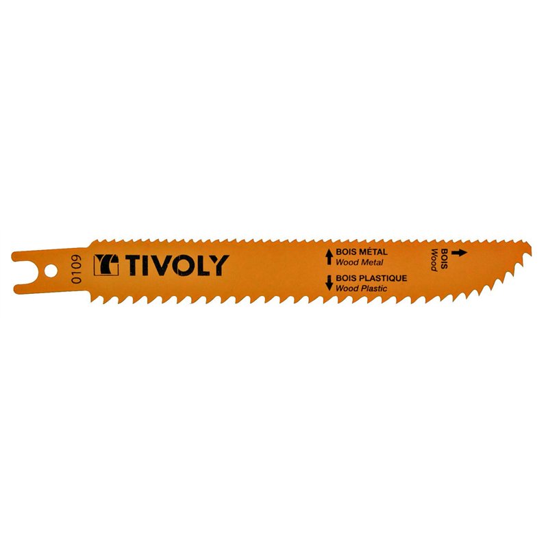 Tivoly XT505820109 Lot de lames de scie sabre TECHNIC Multi-directionnelles