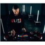 Reloop ELITE Mixeur de performance DVS professionnel pour Serato DJ Pro, 16 grands pads de performance RGB sensibles au toucher