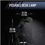 Lampe Posable Batman Batwing - Officiellement Licenciée DC Comics, Lampe Flexible de Bureau, Idéale pour Bureau & Maison, Collec