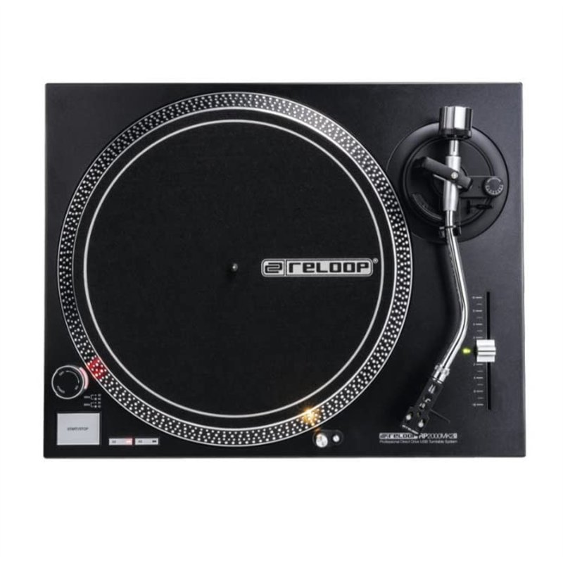 Image secondaire de Reloop RP-2000 USB MK2 - Platine DJ à Quartz avec entraînement Direct, 33 1/3 et 45 Tours/Minute, Sortie Audio USB, précision de