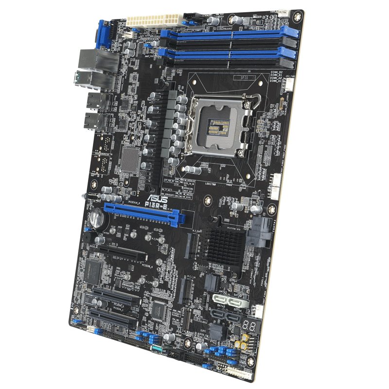 Image secondaire de Płyta główna Asus P13R-E 1x LGA1700 Intel Xeon E-24XX C266 (4xDIMM 8X SATA 2xM.2 2x1GbE ASMB11-iKVM ATX)