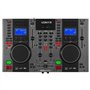 Vonyx CDJ450 - Double Lecteur CD/MP3/USB/Mixeur avec Bluetooth, 2 Canaux, Fonctionnalité Auto-Cue, Molettes Intégrées, Sorties M