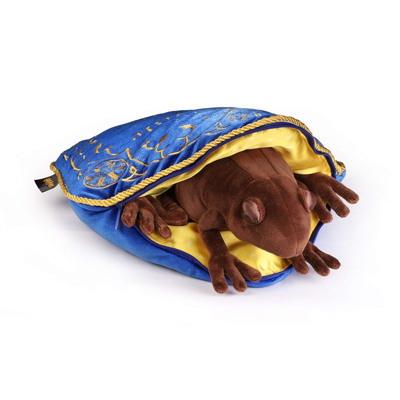 The Noble Collection Chocolate Frog Plush & Pillow by Officially Licensed 14in (36cm) Harry Potter Toy Dolls Chocolate Frog Plus