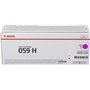 Canon Cartridge 059 H M TONER Magenta (Emballage carton)