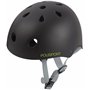 Polisport Junior Helmet Urban Radical-Graffiti (53/55) Casque Unisex-Adult, Noir Mat/Vert, TU EU