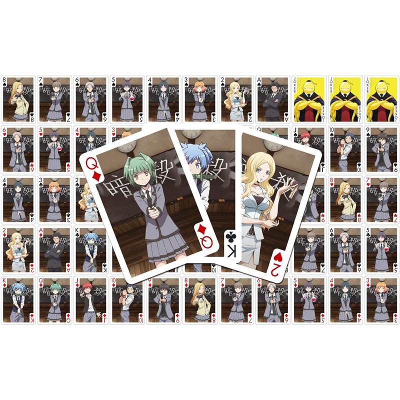 Image secondaire de Sakami Assassination Classroom - 54 Cartes de Poker