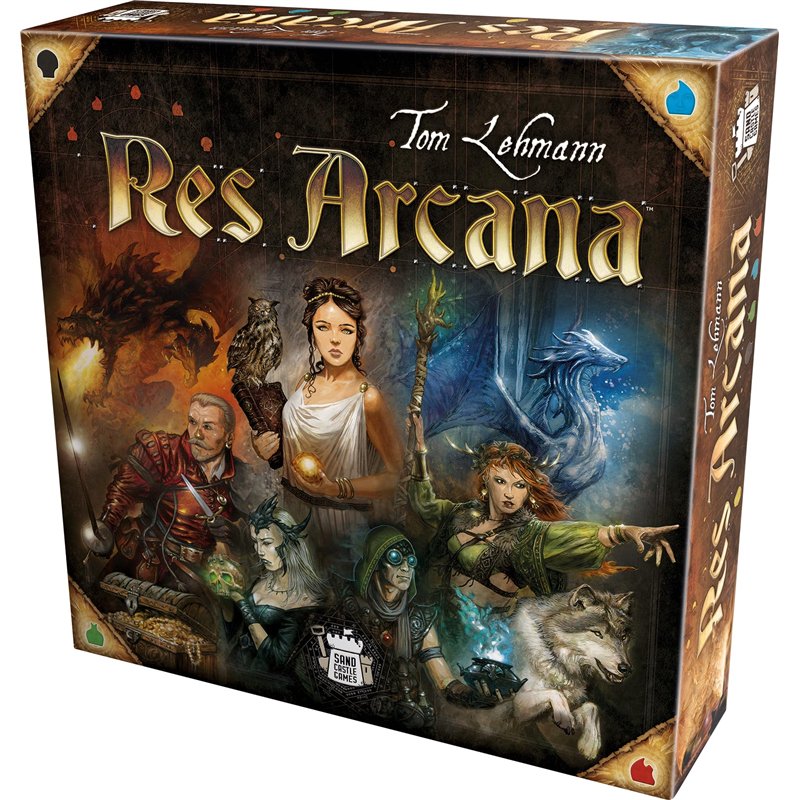 Image secondaire de Asmodee - RES ARCANA - Jeu de Cartes Stratégique Dès 12 Ans - As d'Or Expert 2020 - Univers Fantasy - Optimisation & Gestion de 