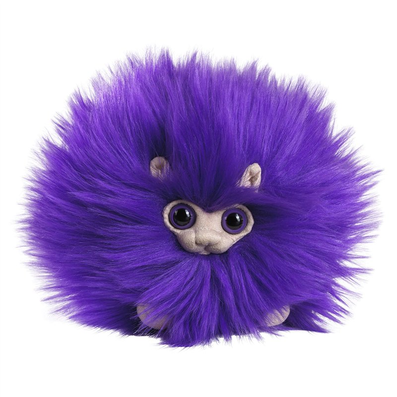 The Noble Collection - Pygmy Puff – Purple - Officially Licensed 14.4in (36.5cm) Harry Potter Toys Collectable Doll Figures - fo