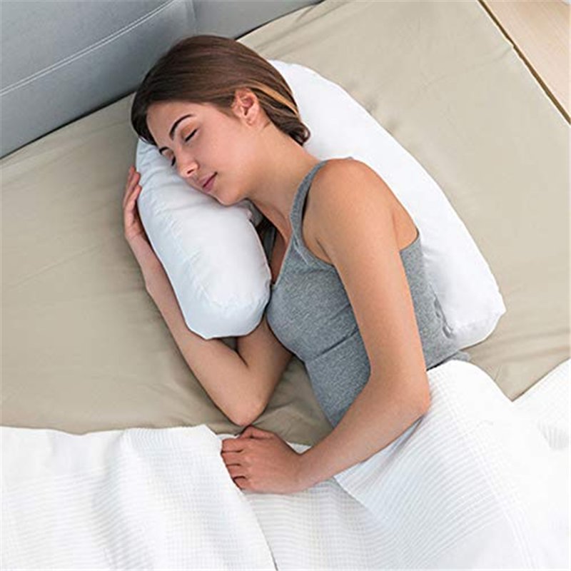 SHOP-STORY - Oreiller Ergonomique de Position latérale en Forme de U pour une Meilleure Posture lors du Sommeil