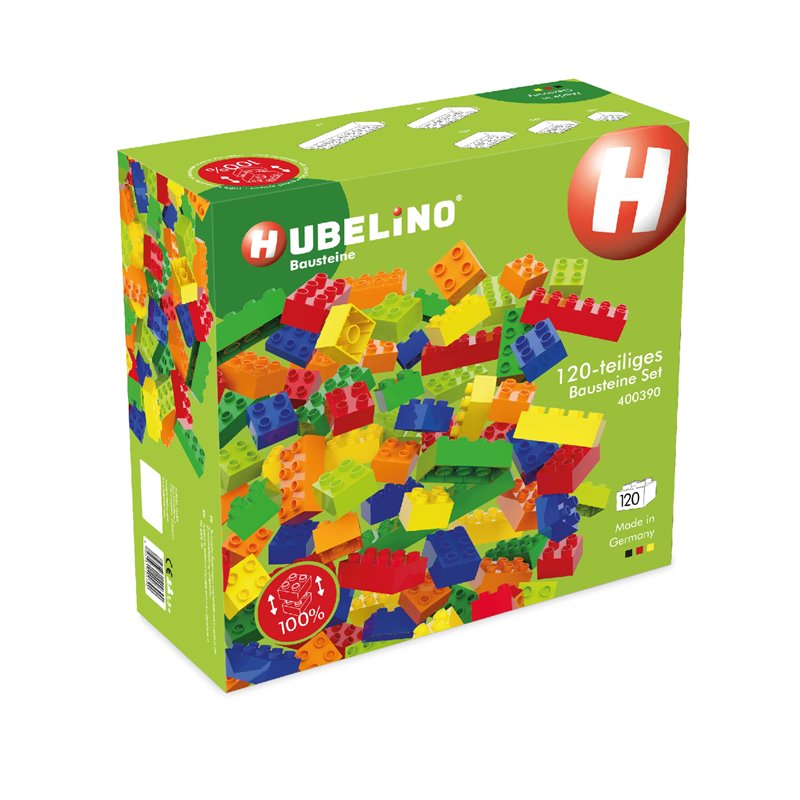Hubelino 400390 Lot de 120 Briques compatibles