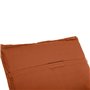 Hespéride - Coussin de Transat en Polyester - Terracotta - 190 x 60 x 4 cm - Coussin déhoussable