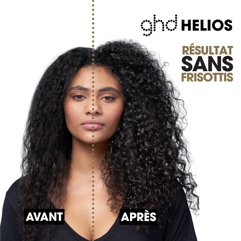 Image secondaire de ghd - Sèche-cheveux ghd Helios - Sèche-cheveux professionnel (Blanc) - Puissant et précis - Cheveux sans frisottis et 30% plus b
