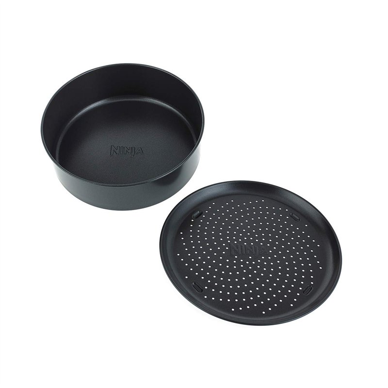 Set de cuisson anti-adhésif officiel Ninja [4026J300EUK] Moule à gâteaux et plateau à croustilles, Compatible avec Ninja Foodi O