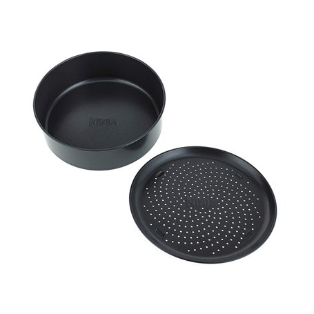 Set de cuisson anti-adhésif officiel Ninja [4026J300EUK] Moule à gâteaux et plateau à croustilles, Compatible avec Ninja Foodi O