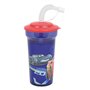 FUN HOUSE 005768 gobelet avec paille CARS, Clair