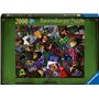 Ravensburger - Puzzle 2000 pièces - Puzzle Adultes - Dès 14 Ans - Les Méchants Disney - Collection Disney Villainous - Puzzle de