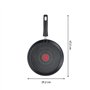 Tefal Poêle à crêpe 28 cm, Induction, Revêtement antiadhésif résistant aux rayures, Fonction Thermo-Signal, Fabriqué en France,