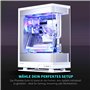 Phanteks Evolv X2, châssis de Jeu mi-Tour, système de Refroidissement Vertical, châssis en Verre trempé Transparent, Panneau int