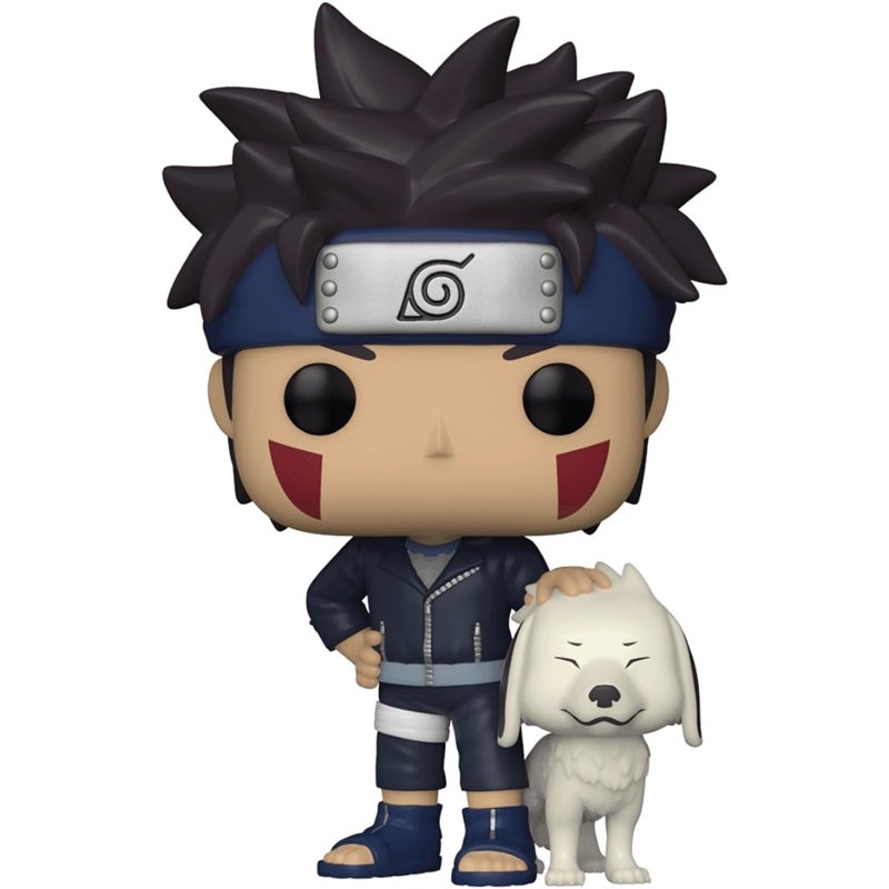 Funko Pop! Animation: Naruto-Kiba Inuzuka with Akamaru - Figurine en Vinyle à Collectionner - Idée de Cadeau - Produits Officiel