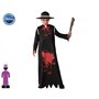 Atosa-65863 Nourrisson Déguisement Curé Ensanglanté, Homme, 65863, Noir, 10-12 Ans