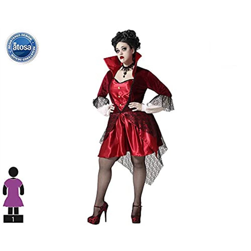 Image secondaire de ATOSA déguisement vampiresse fille enfant XL