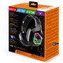 SPIRIT OF GAMER - Elite-H50 – Casque Audio Gamer Full Black - Microphone Flexible – Coussinets Similicuir - LED RGB –Jack 3.5mm 
