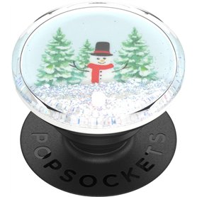PopSockets PopGrip : poignée de téléphone et Support de téléphone, Pliable, Dessus Interchangeable, Boule à Neige Wonderland Tid