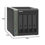 QNAP Systems TS-431X3-4G 4-Bay NAS AL314