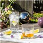 Bormioli Rocco 6X Clear 370ml America '20s Verres de Whisky' 20s - Vintage Art Deco Scoch Whisky Tumblers