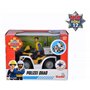 Simba - 109251093 - Sam Le Pompier - Quad de Police avec Figurine Malcolm et Accessoires - Saison 12 - A partir de 3 Ans